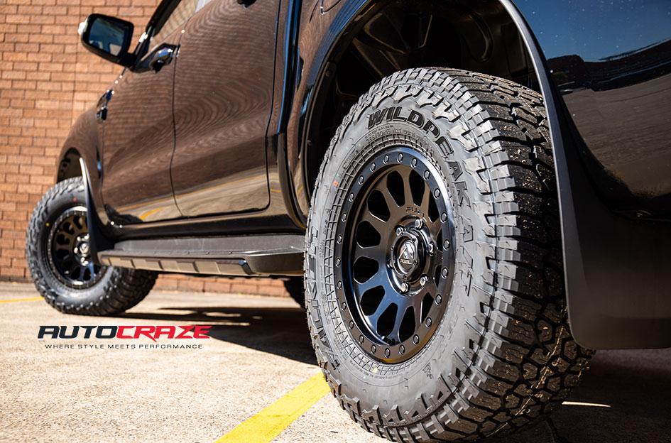 FORD-RANGER-VECTOR-MATTE-BLACK